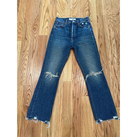 Mother The Tripper Chew Jeans Size 25 - Picture 2 of 10